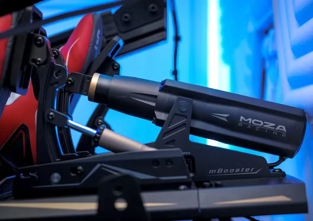 Active pedals close-up